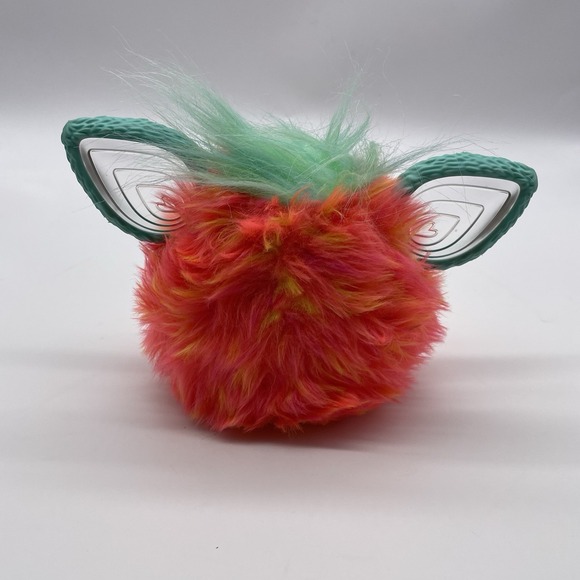 2023 Hasbro Coral Furby Plush Orange Interactive Toy Tested Working - Picture 5 of 8